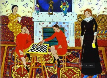  Fauvist Art Painting - The Painter s Family 1911 Fauvist